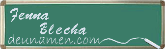 Fenna Blecha Visitenkarte